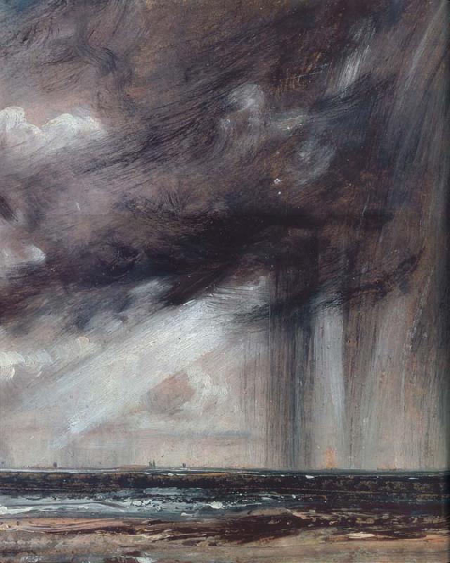 John Constable Rainstorm over the sea